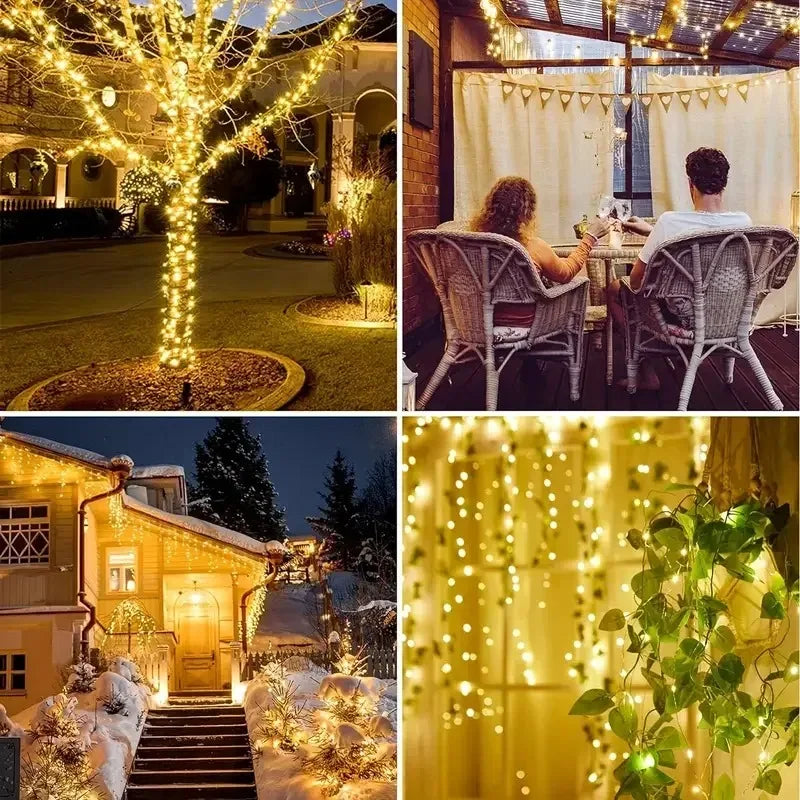Solar Garden Fairy Lights (8 Modes)