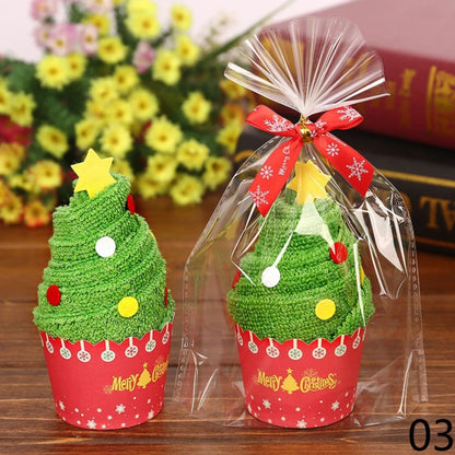 Christmas Santa Hand Towel