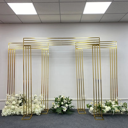 Gold Square arch - stand