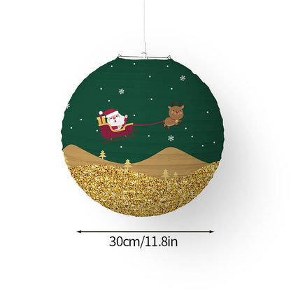 Christmas Party Paper Lanterns