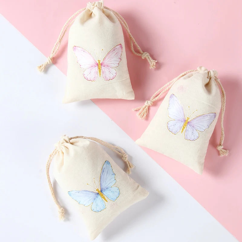 Animal character Gift Bags for Party 6pcs