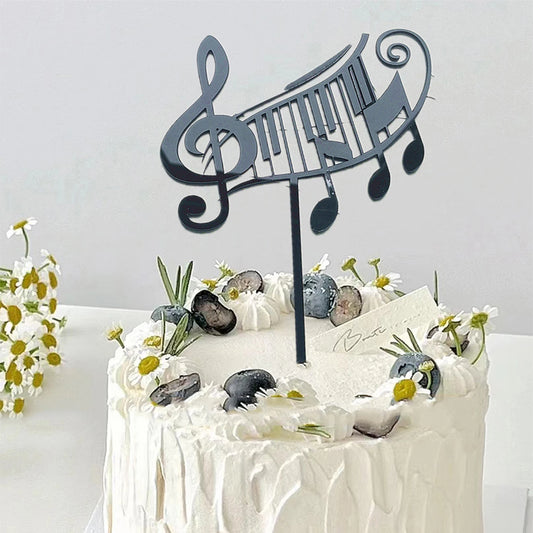 Music theme cake decoration