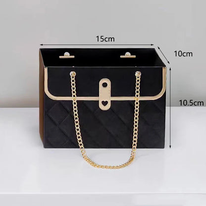 Flower tote bag portable