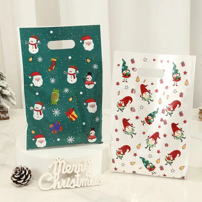 Santa & Snowman Packaging Bags