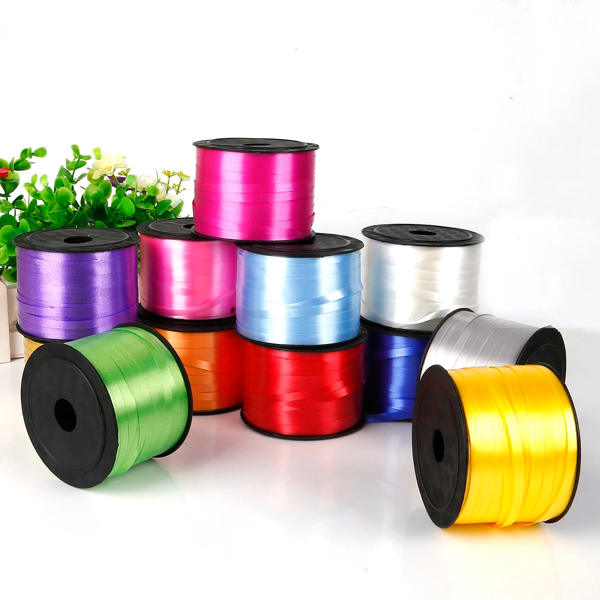 Wholesale ribbon binding balloon 100yds 5mm