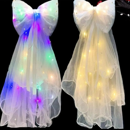 LED light glowing veil
