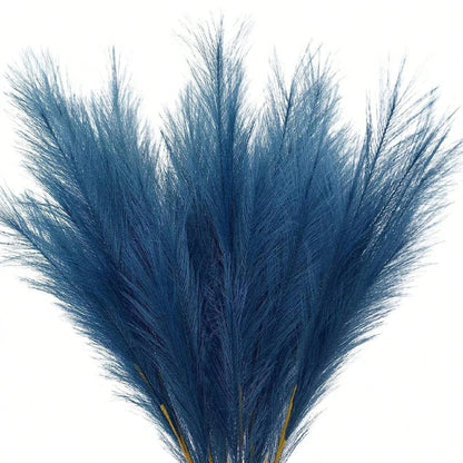 Red Artificial Pampas ,55cm/21.65in  5/10/20pcs