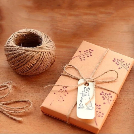 Vintage natural hemp rope