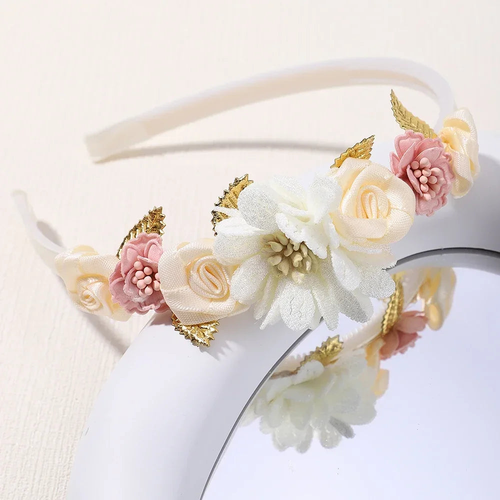 Handmade Flower Hair Hoop