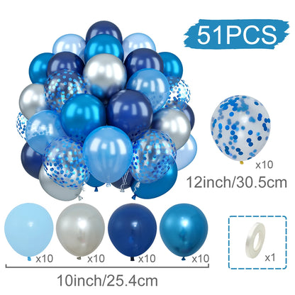 Balloons Pearl Latex 31/36/37/51/101Pcs