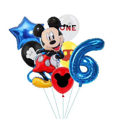 Mickey Mouse Balloon  set 7 Pcs
