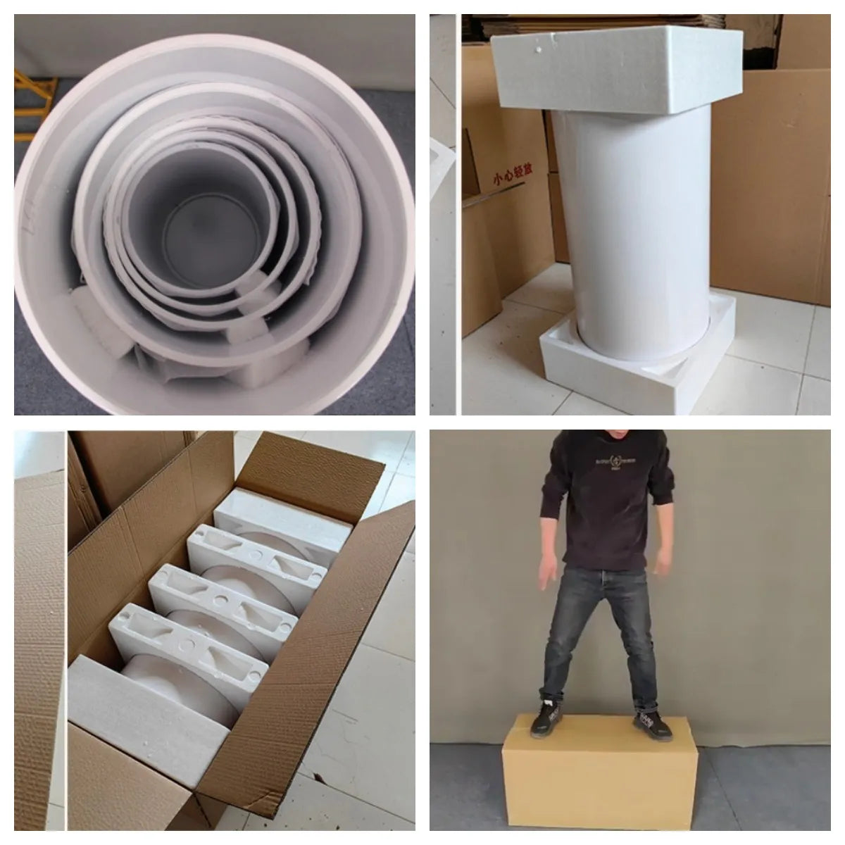 Cylinder pedestal  decoration Stand
