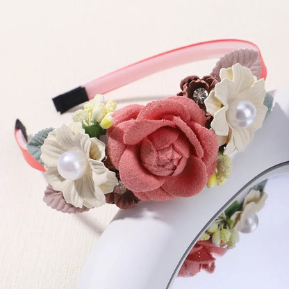 Handmade Flower Hair Hoop