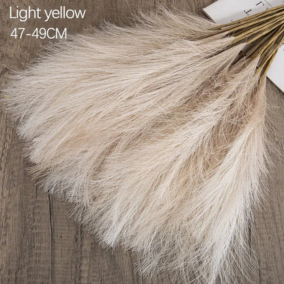 Pampas Grass decoration fake 10Pcs