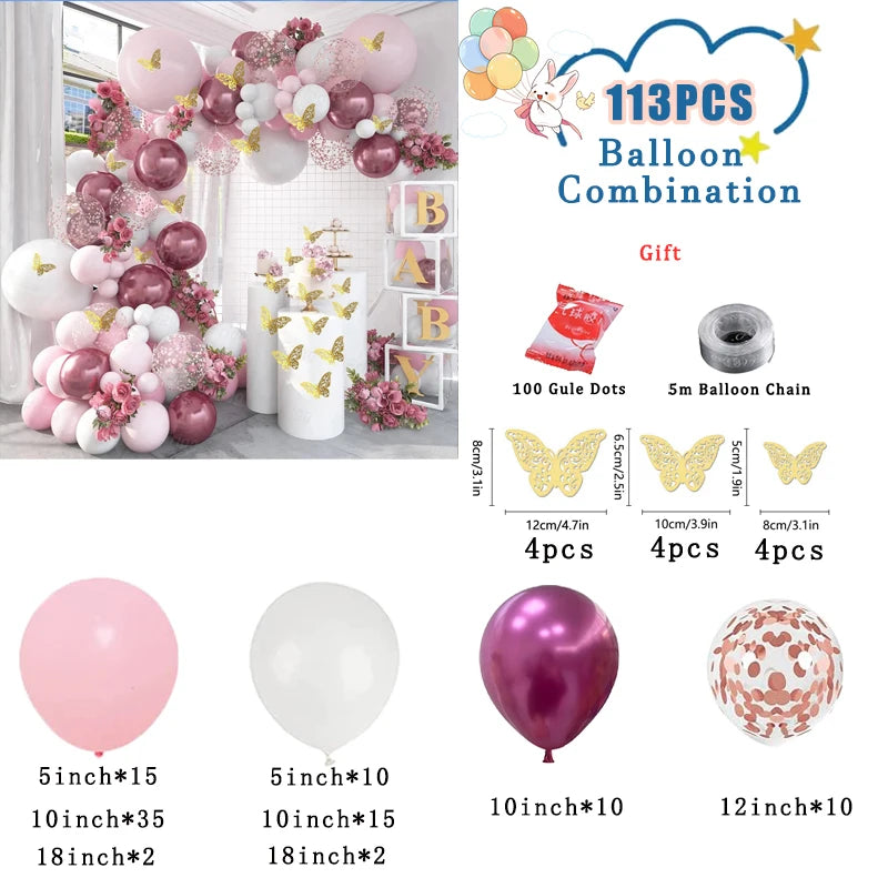 Sayrani balloon arch decoration