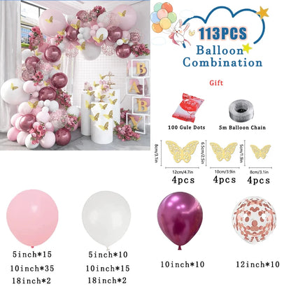 Sayrani balloon arch decoration