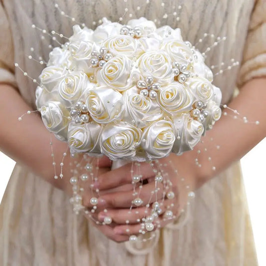 Rose white and ivory bouquet