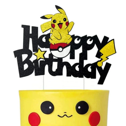 Pokemon & Pikachu  Cake Topper Decoration