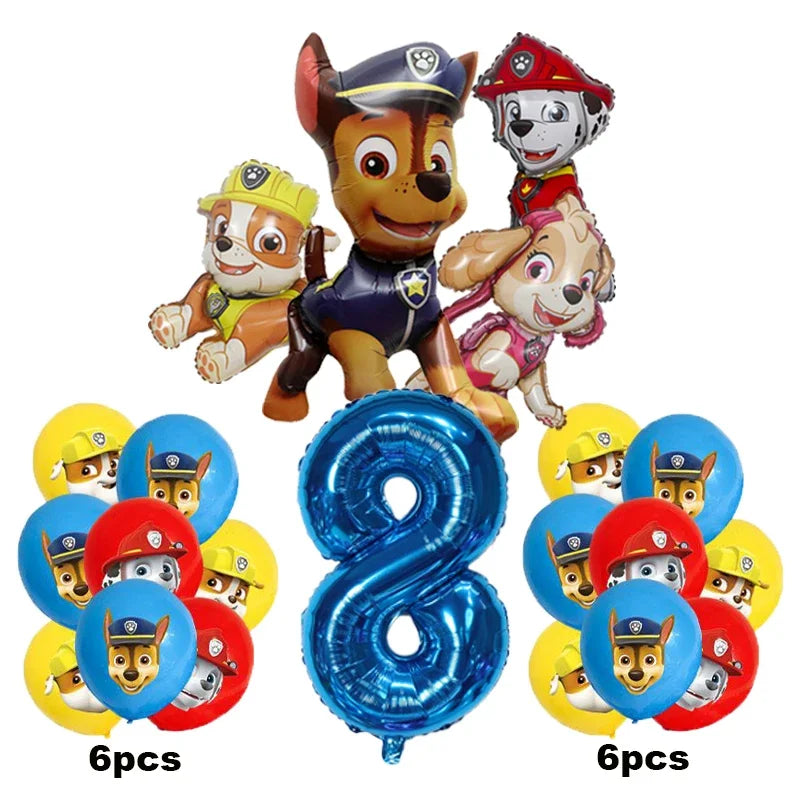 PAW Patrol  Balloon 17pcs
