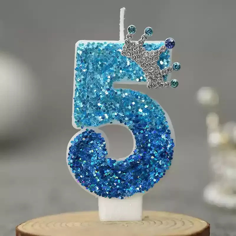 Princess crown candle