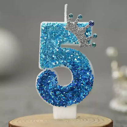 Princess crown candle