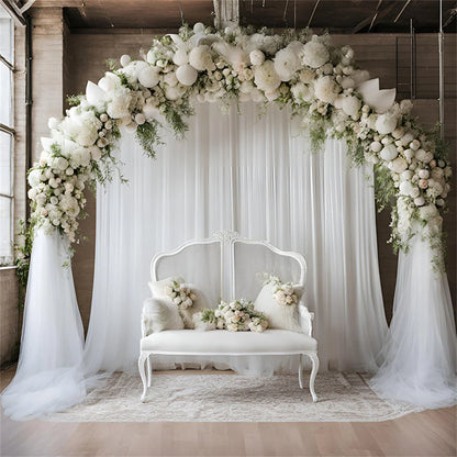 Tulle backdrop curtains sheer 10/5/3/2/1M