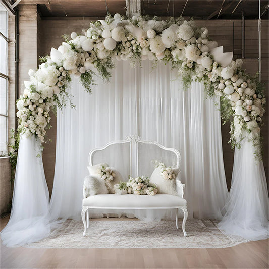 Tulle backdrop curtains sheer 10/5/3/2/1M