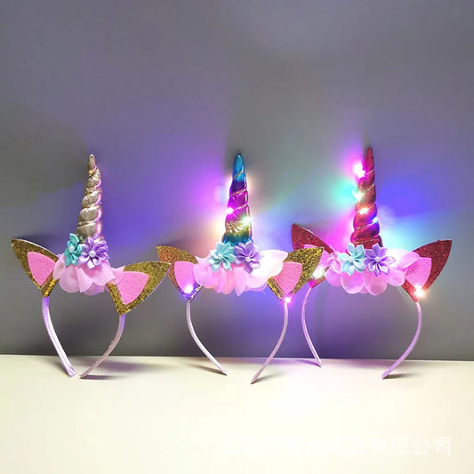 Lights Unicorn Headband