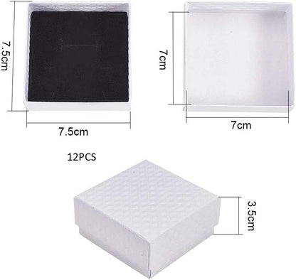 10 Pcs Black single watch box 3.4 x3x2
