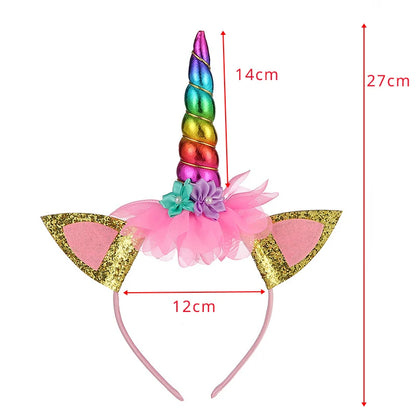 Unicorn Rainbow headband