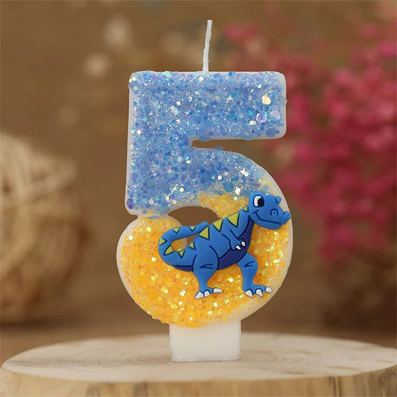 Dinosaur candles