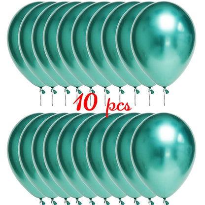 10/20PCS Star Confetti Latex Balloons