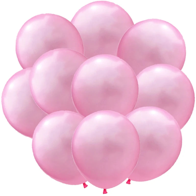 Mix  Confetti Latex Balloon  12inch 10pcs
