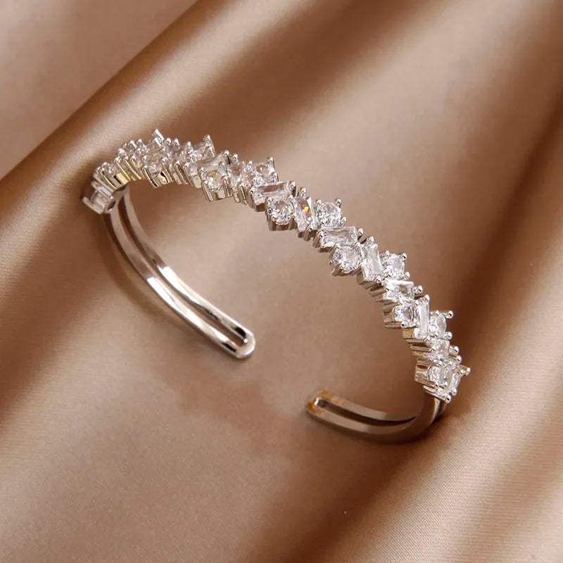 Sabina zircon & crystal bangles & bracele