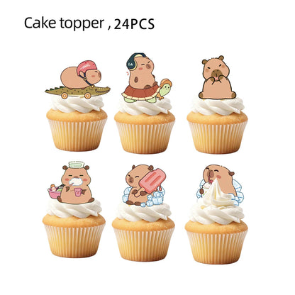 Capybara theme balloon