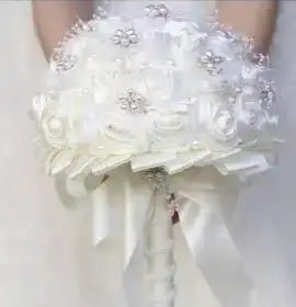 Rose white and ivory bouquet