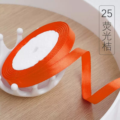 Wide Satin ribbon 22meter/roll 10mm