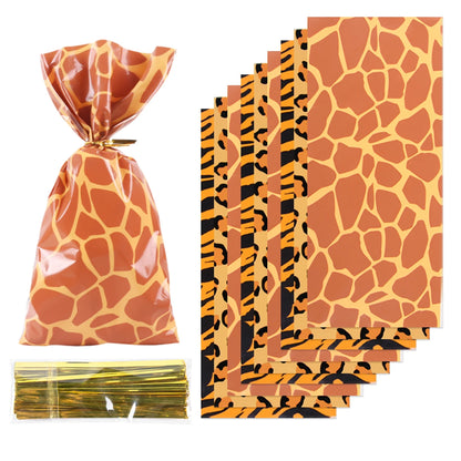 Safari Animal Bags 50pcs