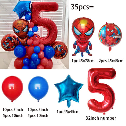 Spiderman Foil Helium