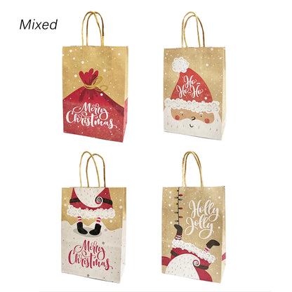 4pcs Christmas Paper Gift Bagsba