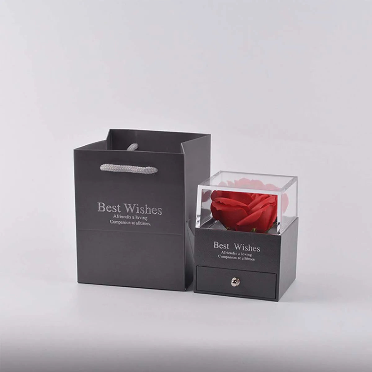 Flower love necklace box