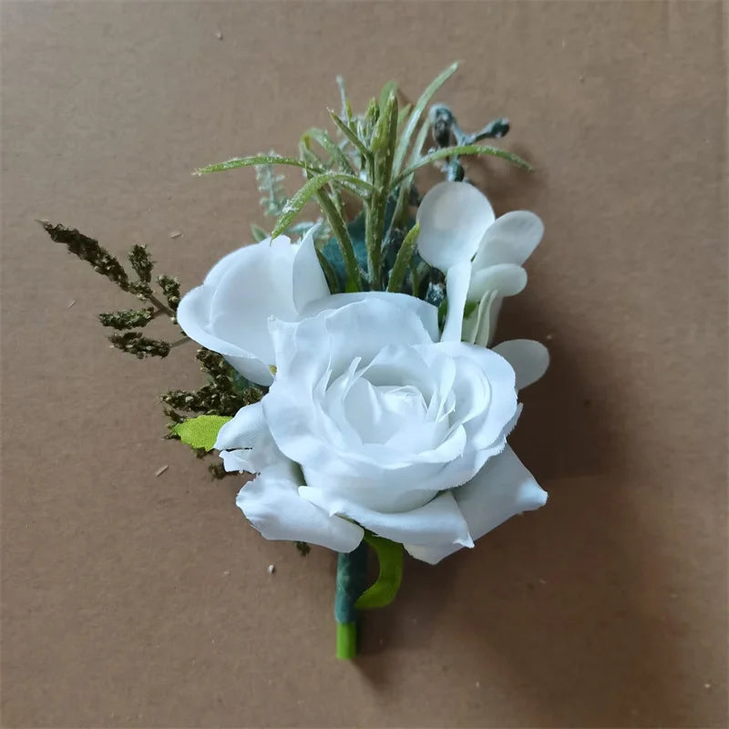 Boutonnieres flowers groomsmen