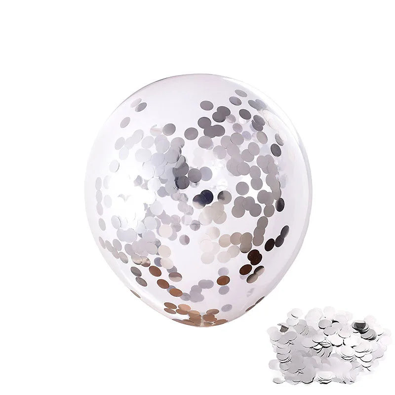 Gold Confetti Balloons 5/10/15pcs