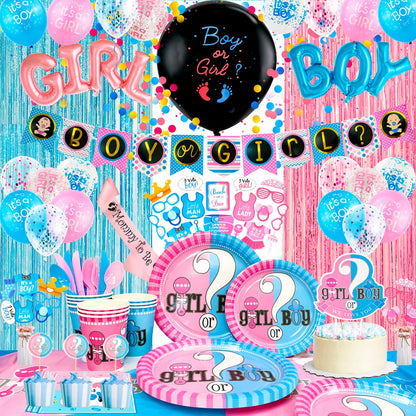 Gender Reveal  Decoration Pack 158pc