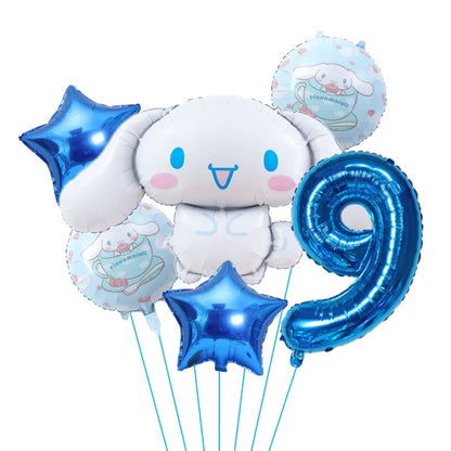 Sanrio Balloon 32 inch   6pcs