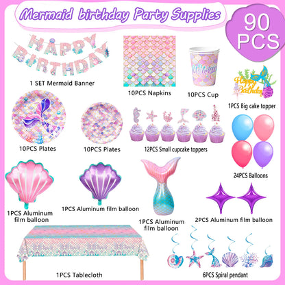 Mermaid decoration kit