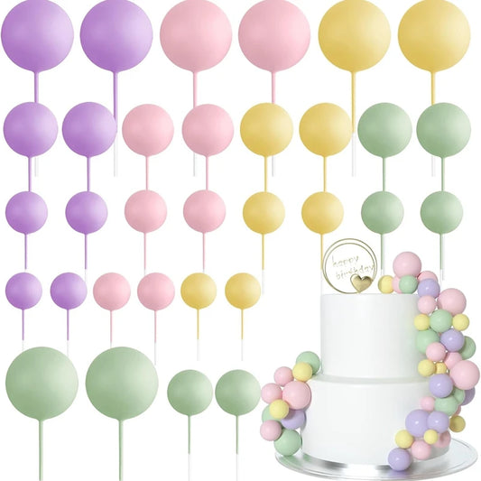 20Pcs Gold & Silver ball decoration