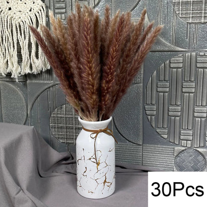 Natural Pampas Dried Flowers Bouquet