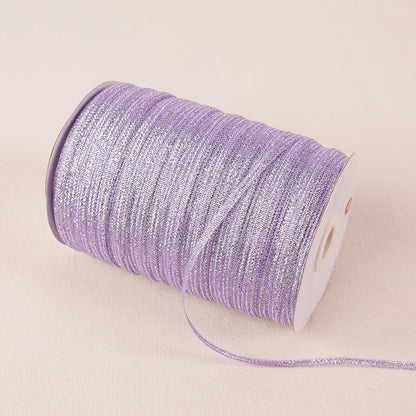 Glitter Silk Satin Ribbon Decoration 10meters 3mm