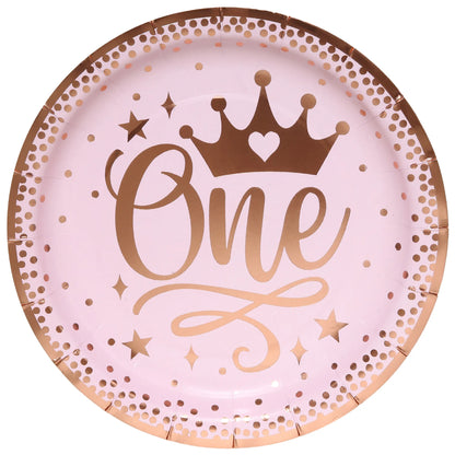 Pink One year party decoration